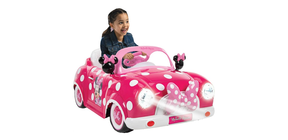 Huffy Disney Minnie Mouse Battery-Powered Ride-On Car