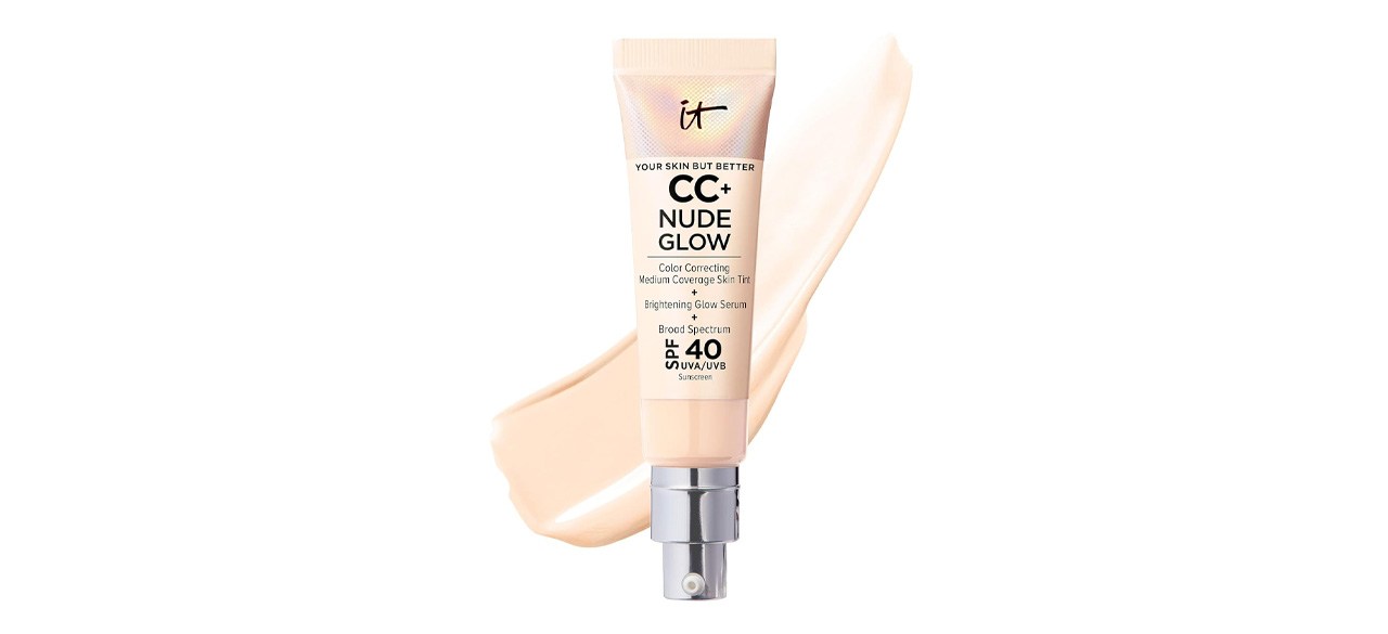 IT Cosmetics CC+ Nude Glow Lightweight Foundation + Glow Serum with SPF 40