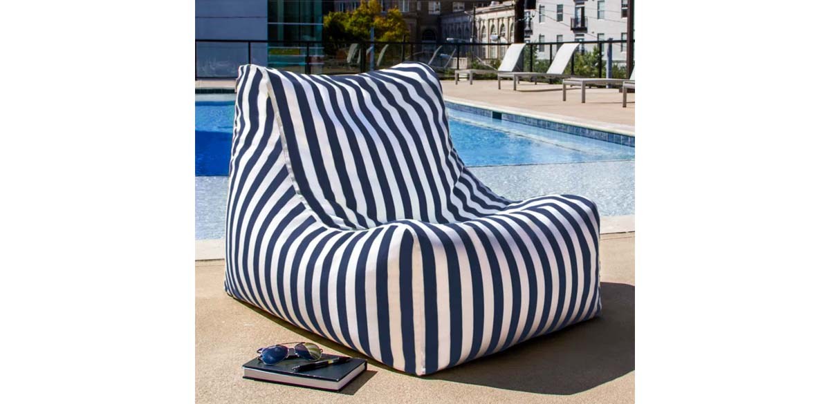 Jaxx Ponce Outdoor Medium Bean Bag Chair & Lounger