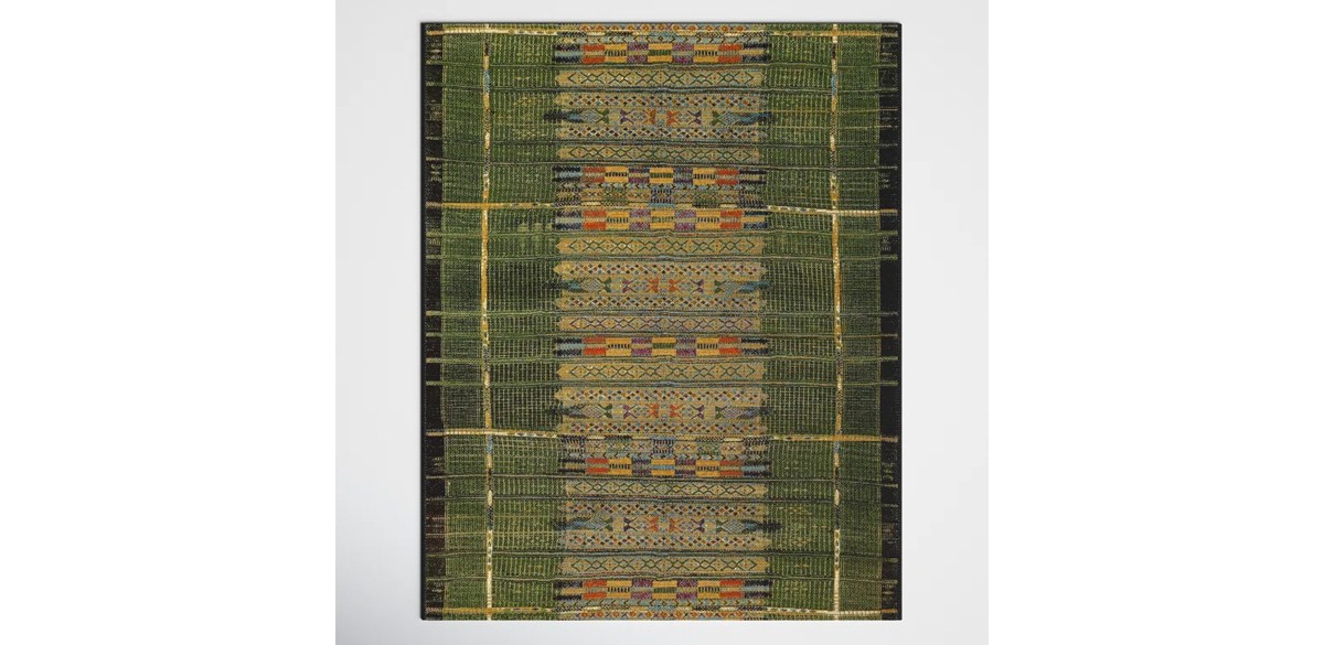 Joss & Main Sesna Multi-Colored Indoor-Outdoor Area Rug