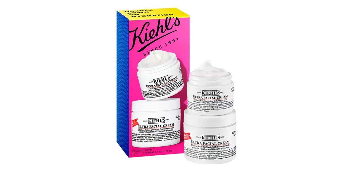 Kiehl's Since 1851 Double Down On Hydration with Ultra Facial Cream Moisturizer