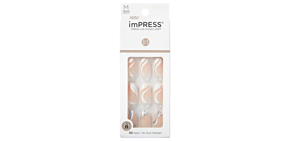 KISS imPRESS No Glue Mani Press On Nails - On My Mind