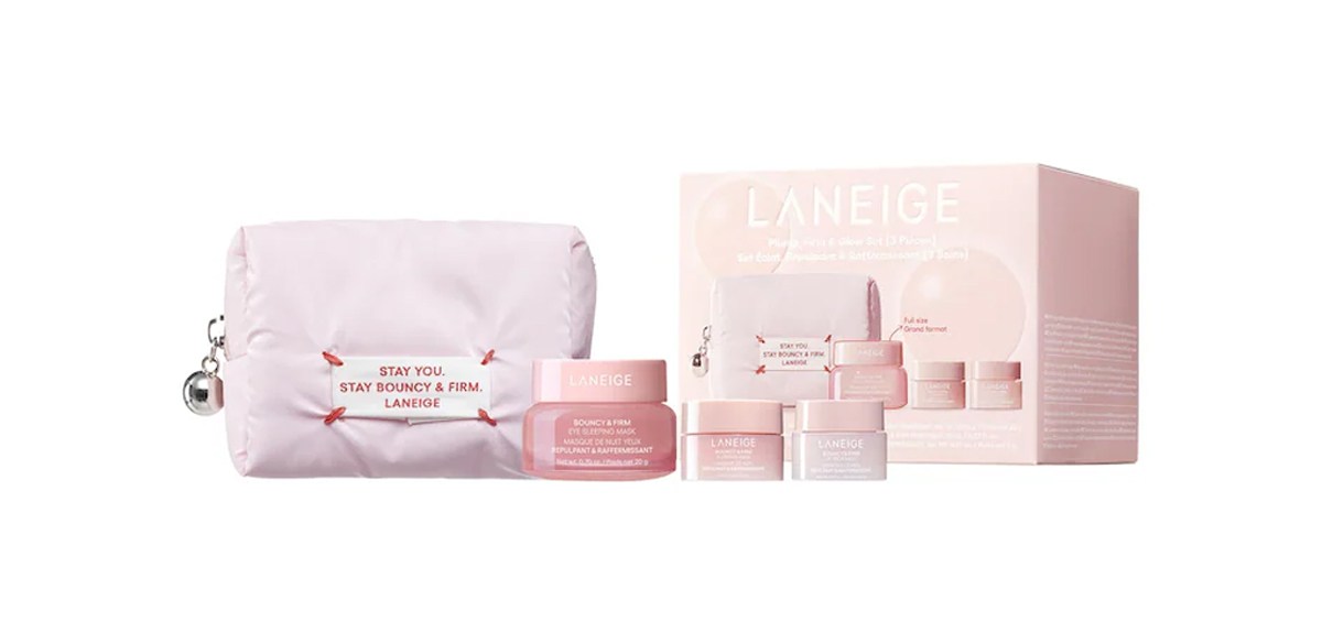 LANEIGE Bouncy & Firm Plump, Firm & Glow Set