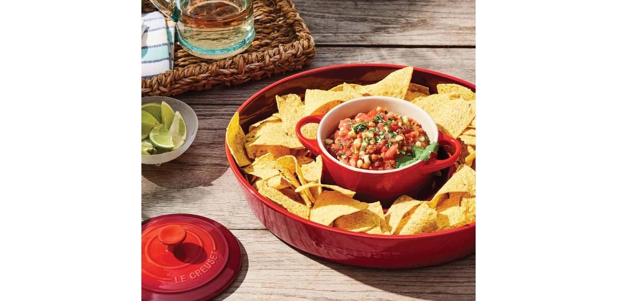 Le Creuset's new collection has summer parties in mind