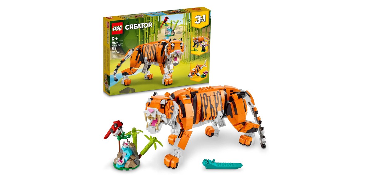 LEGO Creator 3 in 1 Majestic Tiger Building Set