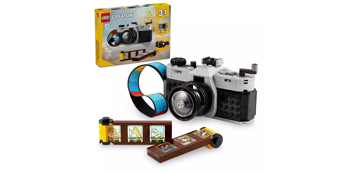 LEGO Creator 3-in-1 Retro Camera Toy