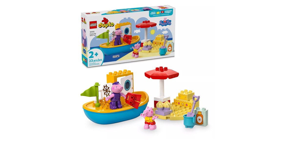 LEGO Duplo Peppa Pig Boat Trip Bath Toy