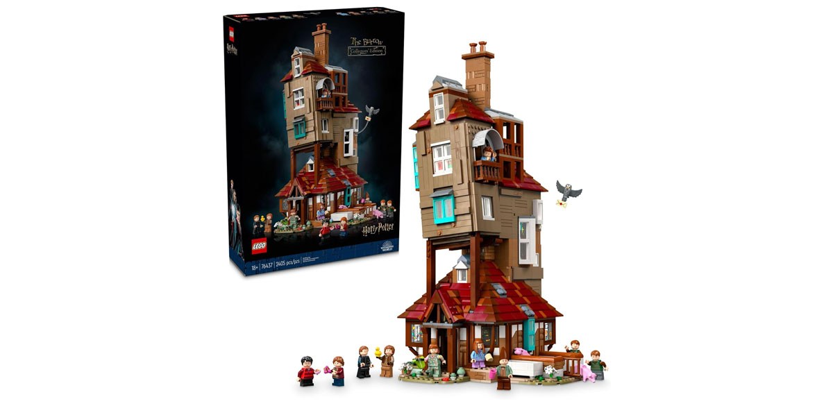 LEGO Harry Potter The Burrow Building Sets for Adults