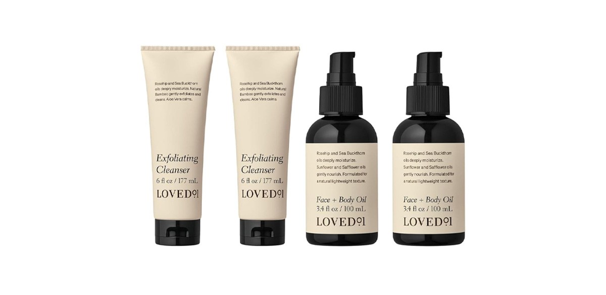 Loved01 Exfoliating & Hydrating Bundle