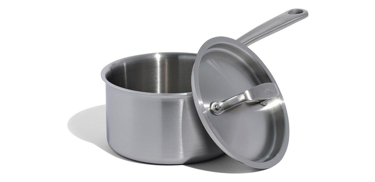 Made In Stainless Clad Saucepan, 2 qt