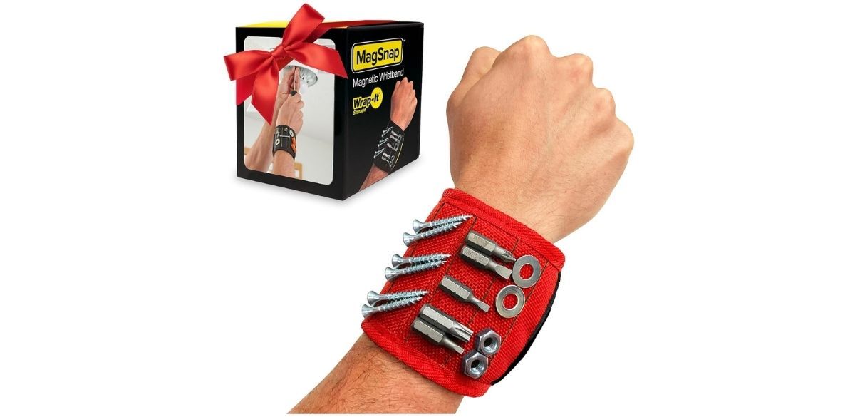 MagSnap Magnetic Wristband by Wrap-It Storage