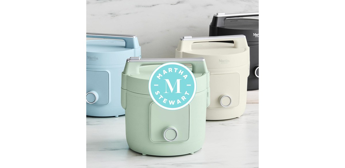 Martha Stewart Rice Cooker, 4 Cup