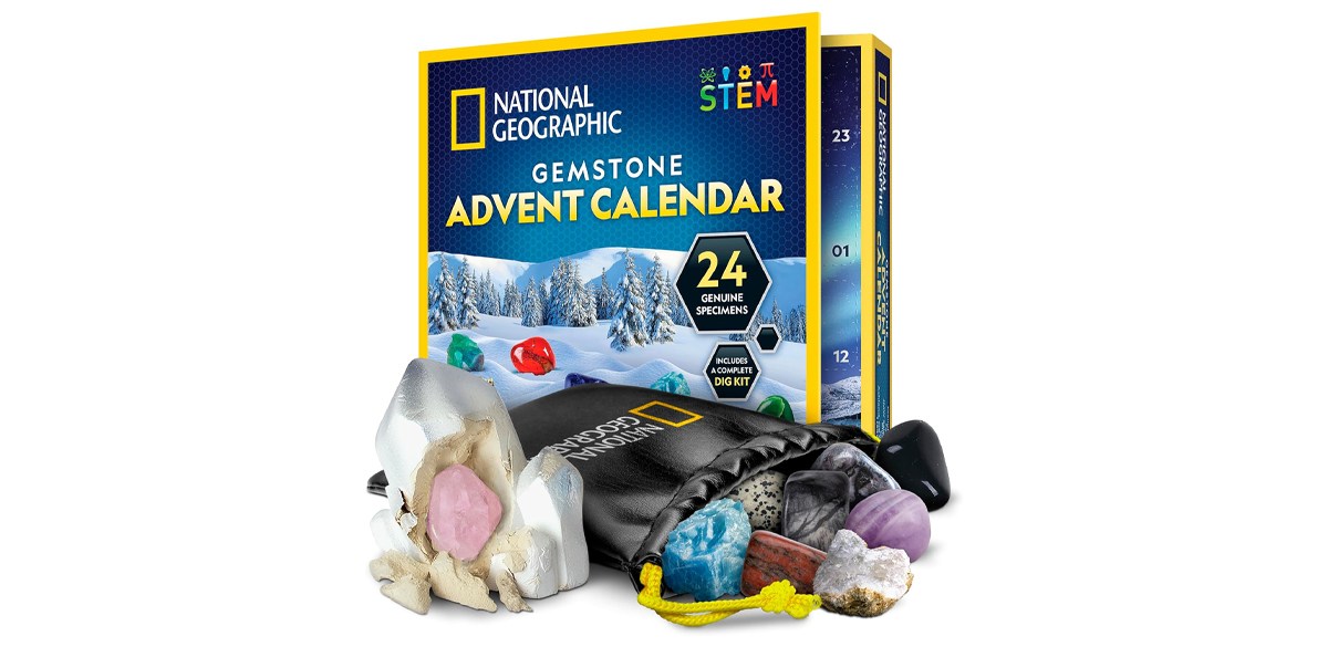 NATIONAL GEOGRAPHIC Gemstone Advent Calendar