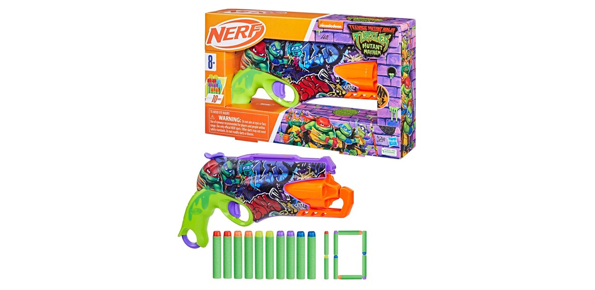 Nickelodeon Nerf Ink TMNT Blaster