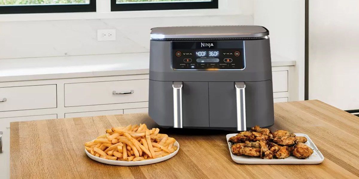 Ninja Foodi 8-Quart Original Dualzone Two-Basket Air Fryer