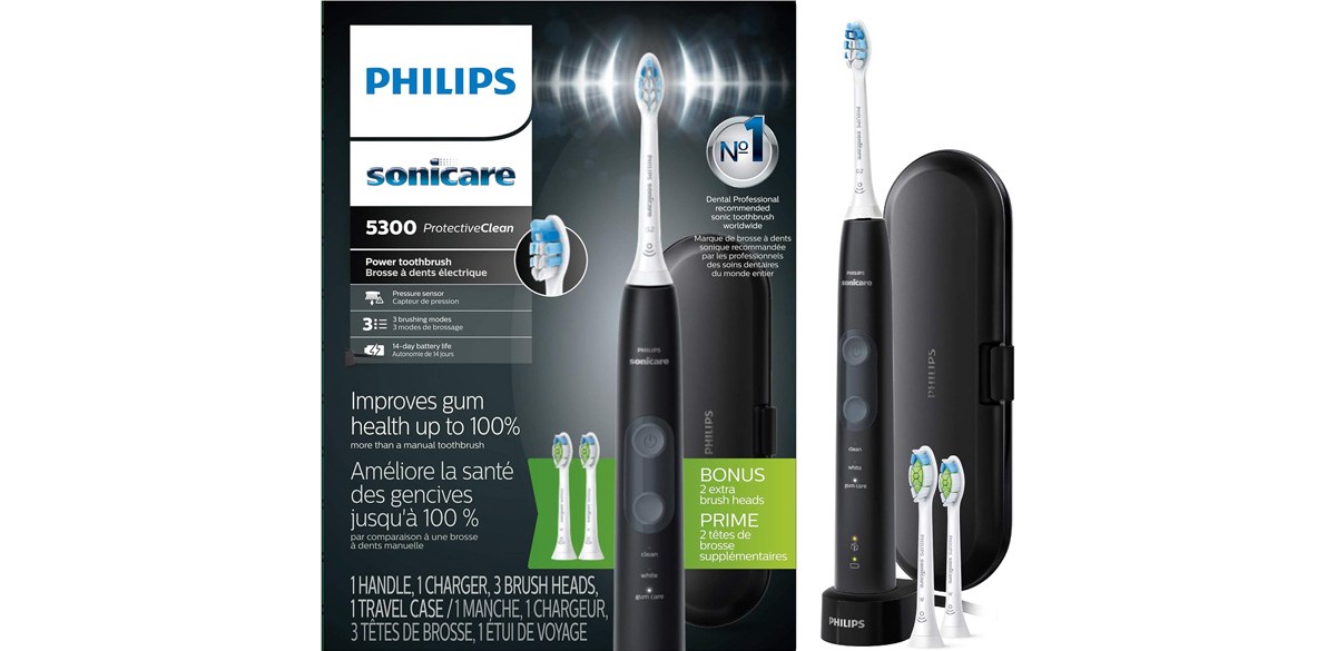 Philips Sonicare ProtectiveClean 5300 Rechargeable Electric Toothbrush