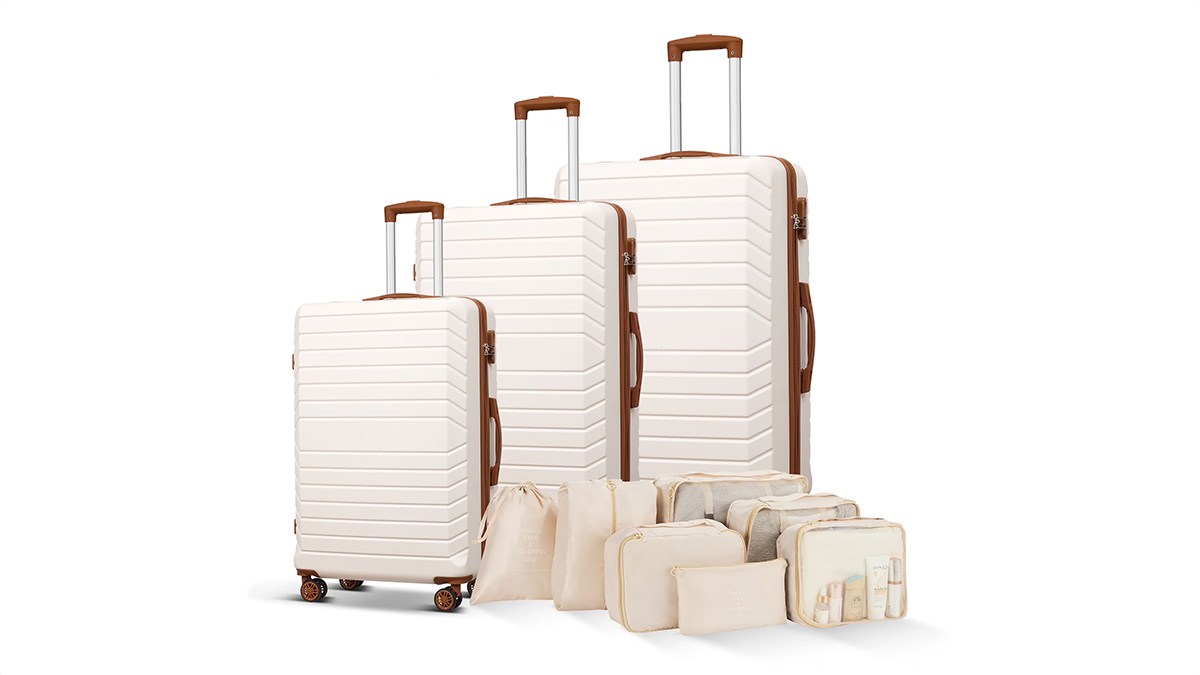 3 Piece Luggage Sets Travel Suitcase Set