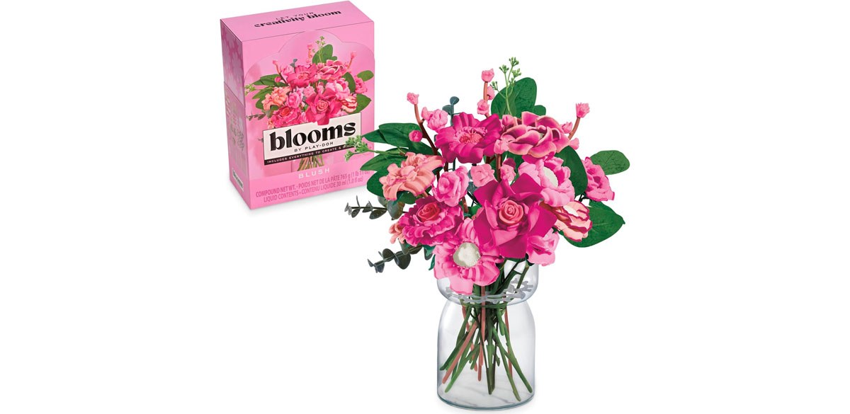Play-Doh just released a line of adult flower sets that rival LEGO