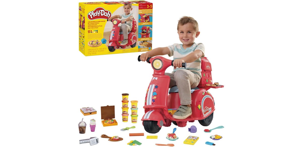 Play-Doh Pizza Delivery Scooter PlaysetPlay-Doh Pizza Delivery Scooter Playset