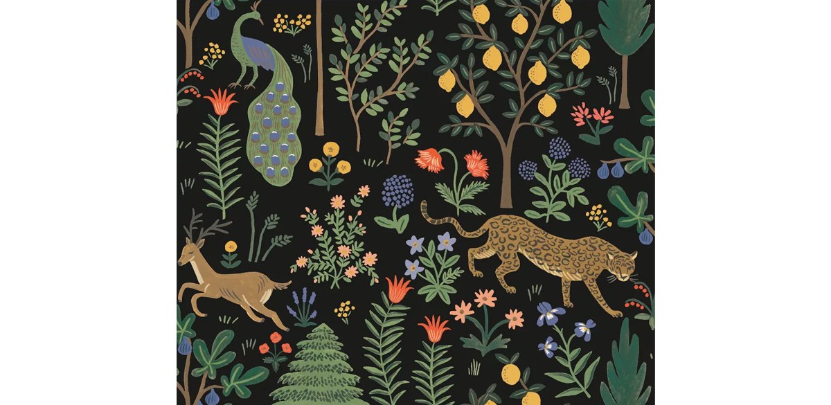 Rifle Paper Co. Menagerie Peel and Stick Wallpaper