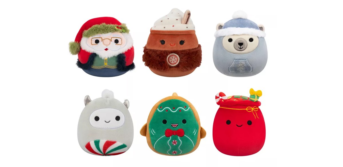 Squishmallows 4-inch Blind Holiday 2024 Capsule Plush