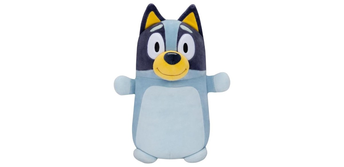 Squishmallows Original 10-Inch Bluey HugMees - Medium-Sized Ultrasoft Official Jazwares Plush