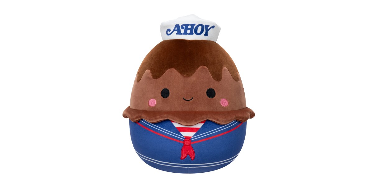  Squishmallows Plush 10 inch Stranger Things Ahoy Chocolate - Childs Ultra Soft Stuffed Toy