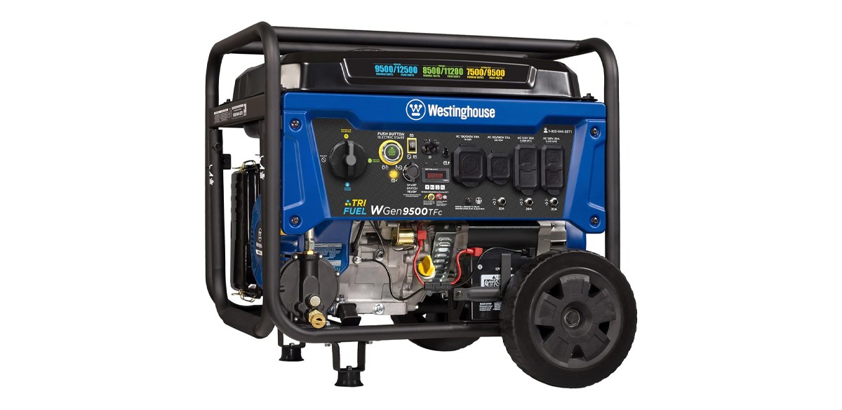 Westinghouse Tri-Fuel Home Backup Portable Generator