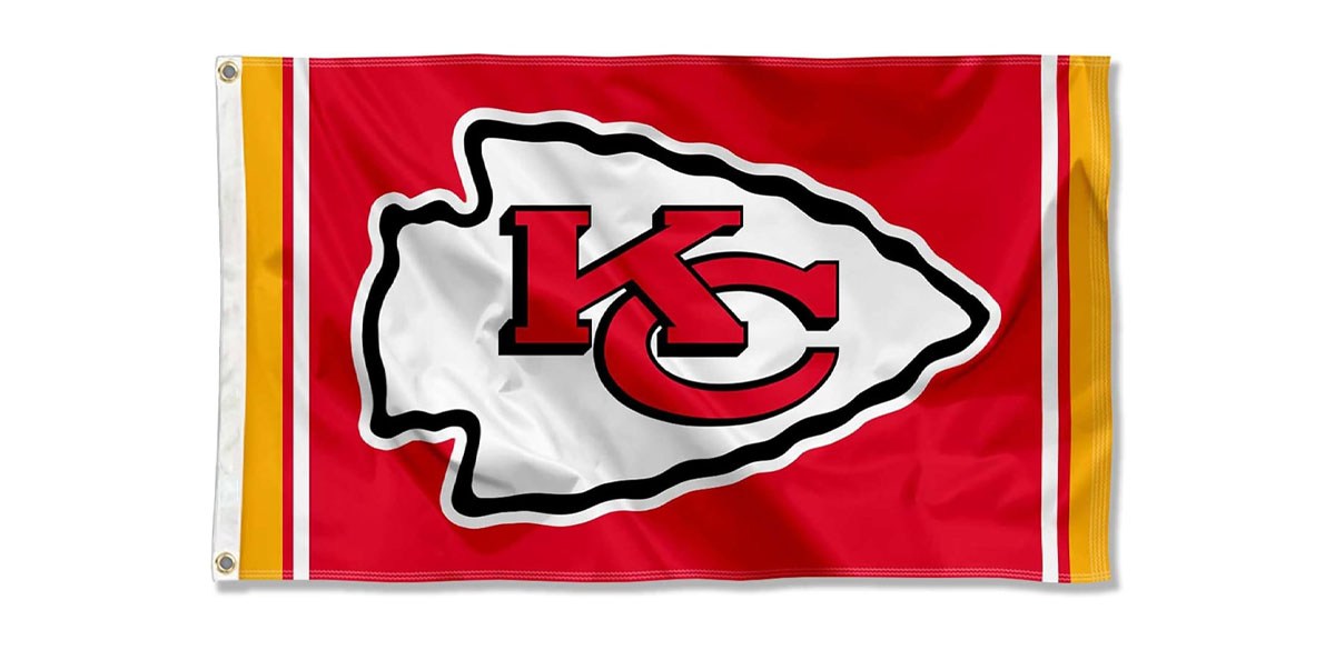 WinCraft Kansas City Chiefs KC Large 3x5 Flag