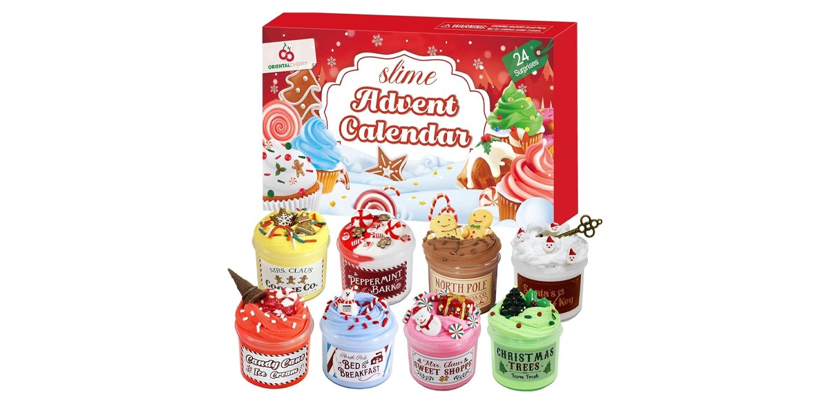 Advent Calendar 2024-24 Days of Slime and Charms Kit