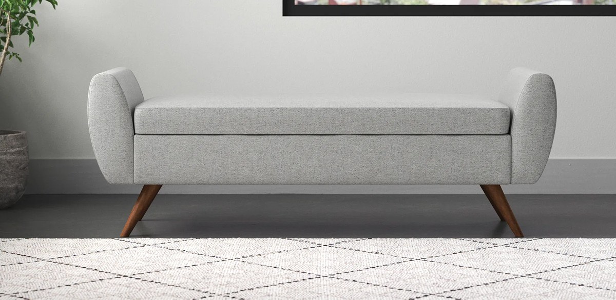 Amsi Upholstered Storage Bench