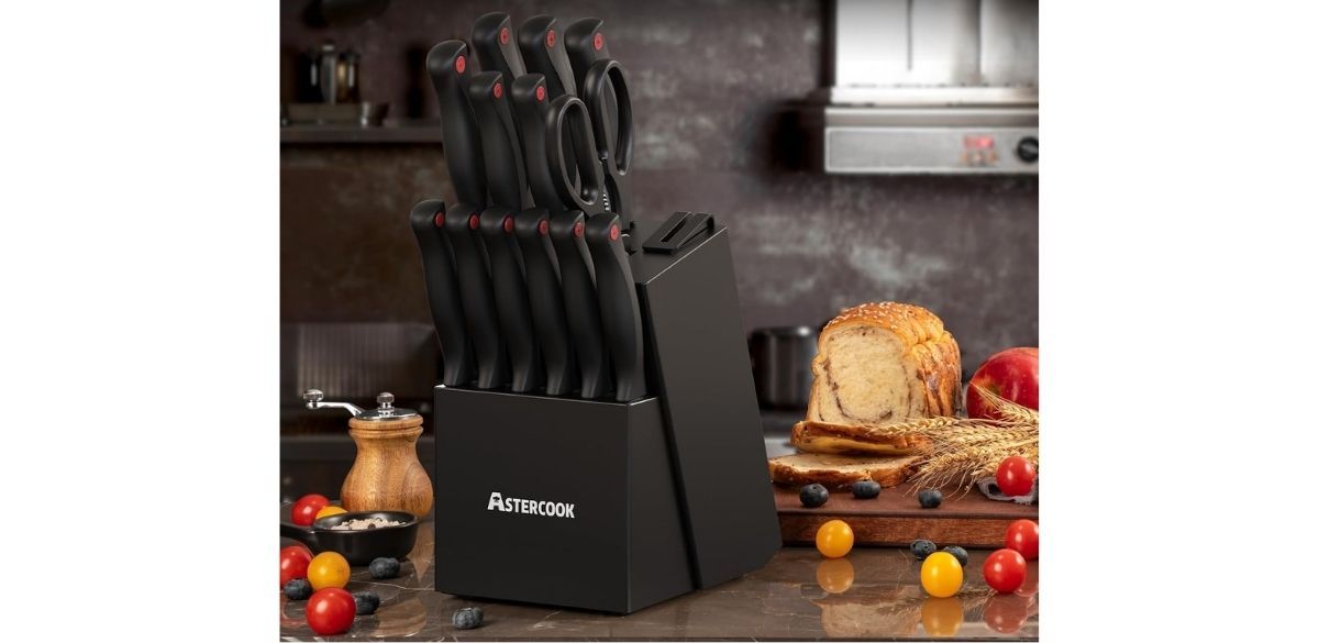 There are huge deals on kitchen knives this week: Santoku, block sets ...