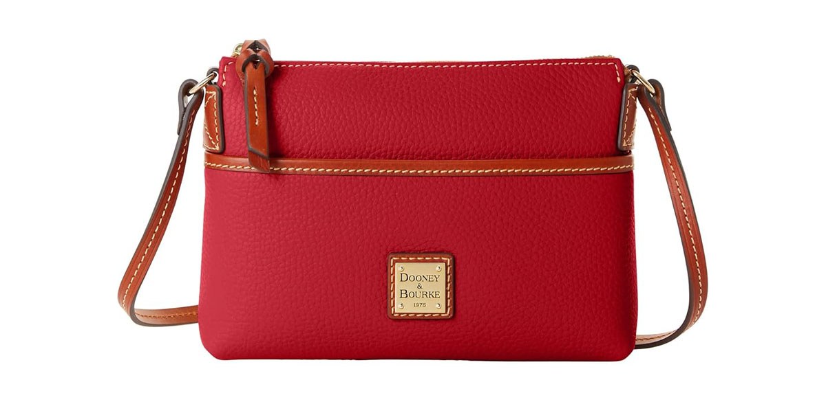 Dooney & Bourke Pebble Grain Ginger Crossbody