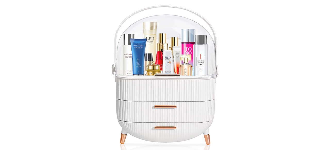 Egg-Shape Makeup Storage Box