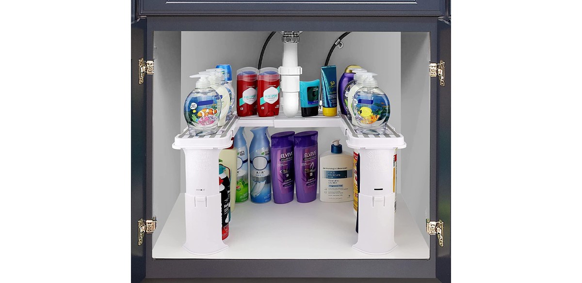 Expandable Under-Sink Organizer and Storage