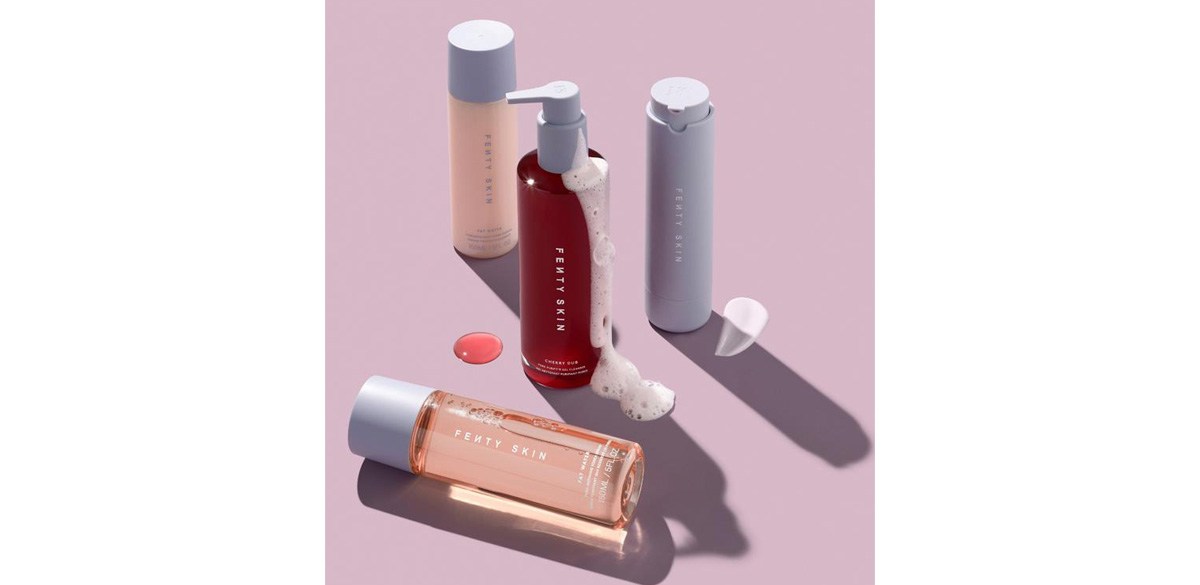 Fenty Skin Start'rs Cleanser, Toner + SPF Moisturizer For All