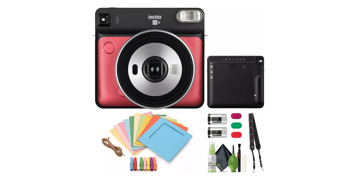 Fujifilm Instax Square SQ6 Instant Film Camera Bundle