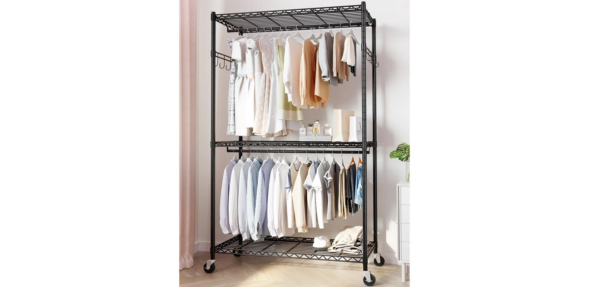 Hokeeper Heavy Duty Wire Garment Rack