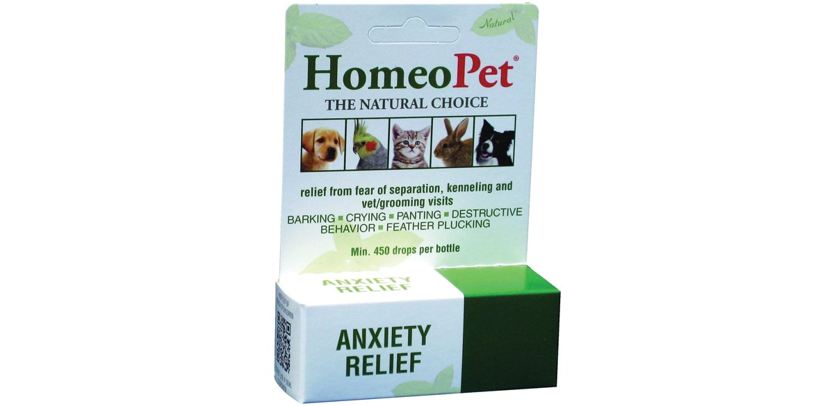 HomeoPet Anxiety Relief Dog, Cat, Bird & Small Animal Supplement