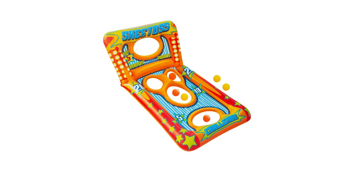 Inflatable Skee Toss Pool Game