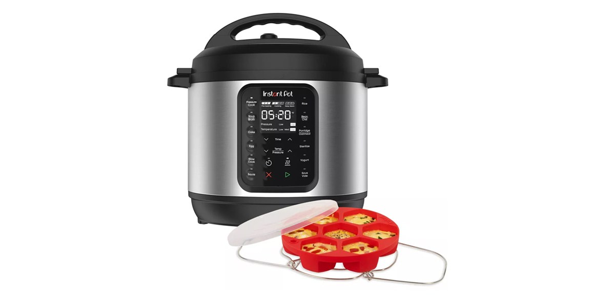 Instant Pot 6qt 9-in-1 Pressure Cooker Bundle