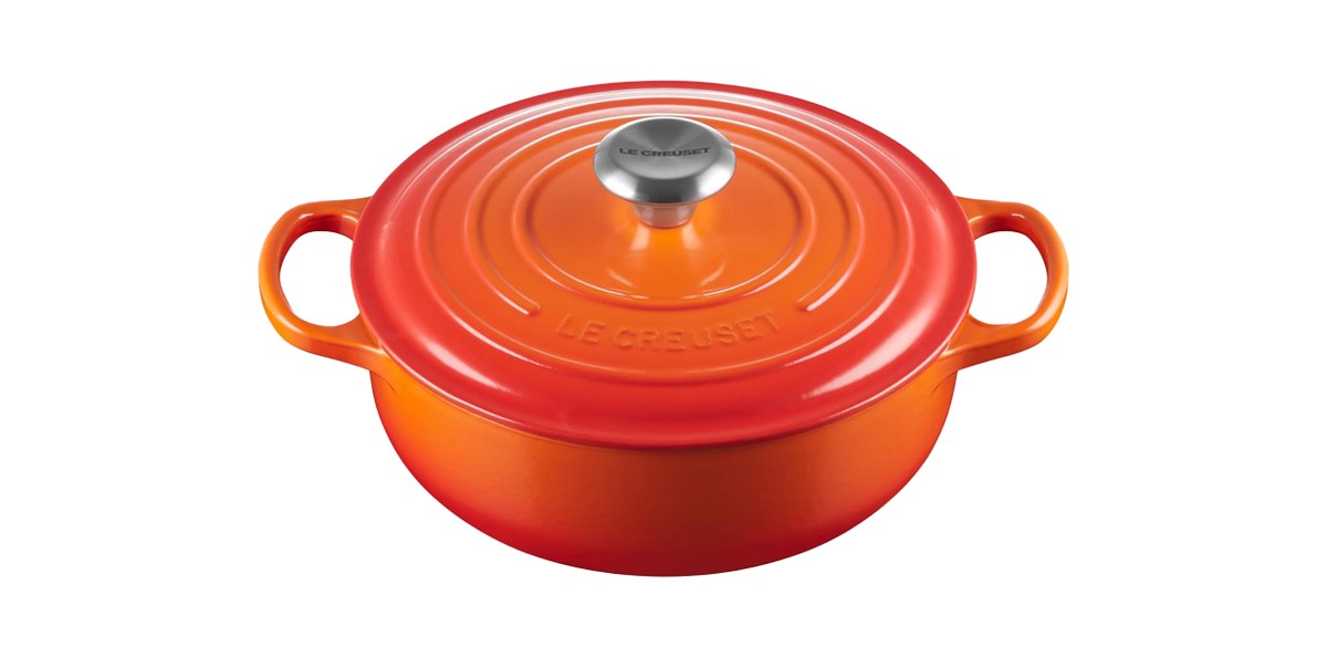 Le Creuset Enameled Cast Iron Signature Sauteuse Oven, 3.5 qt