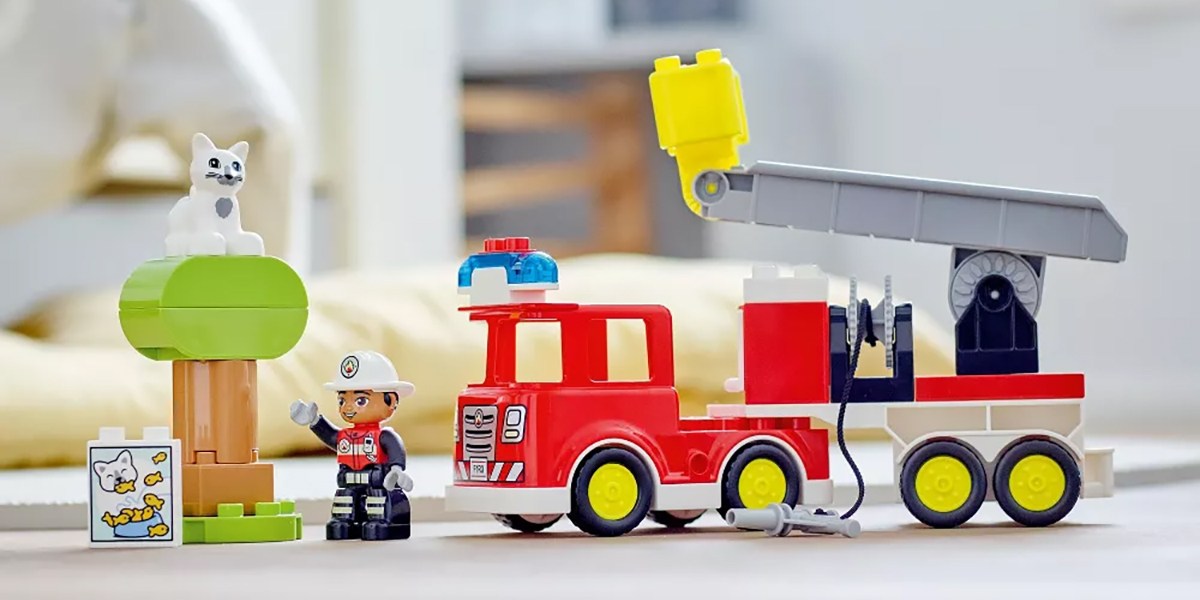 LEGO Duplo Town Fire Engine Toy