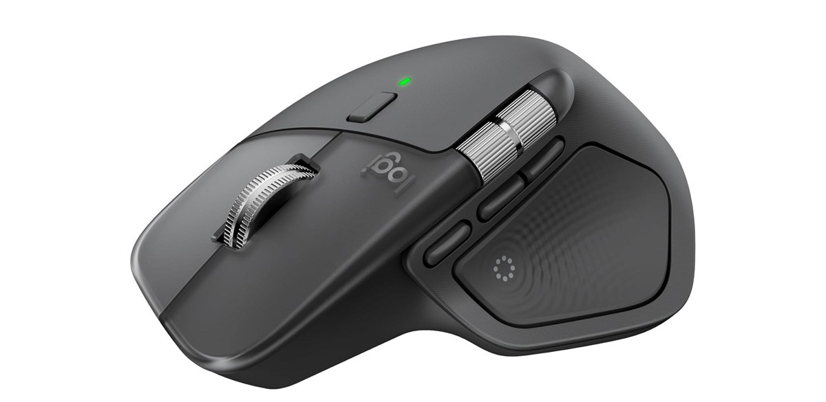 Logitech MX Master 4, Ergonomic Wireless Mouse