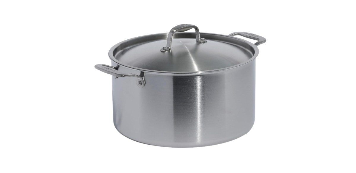 Made In Stainless Clad Stock Pot, 12 qt