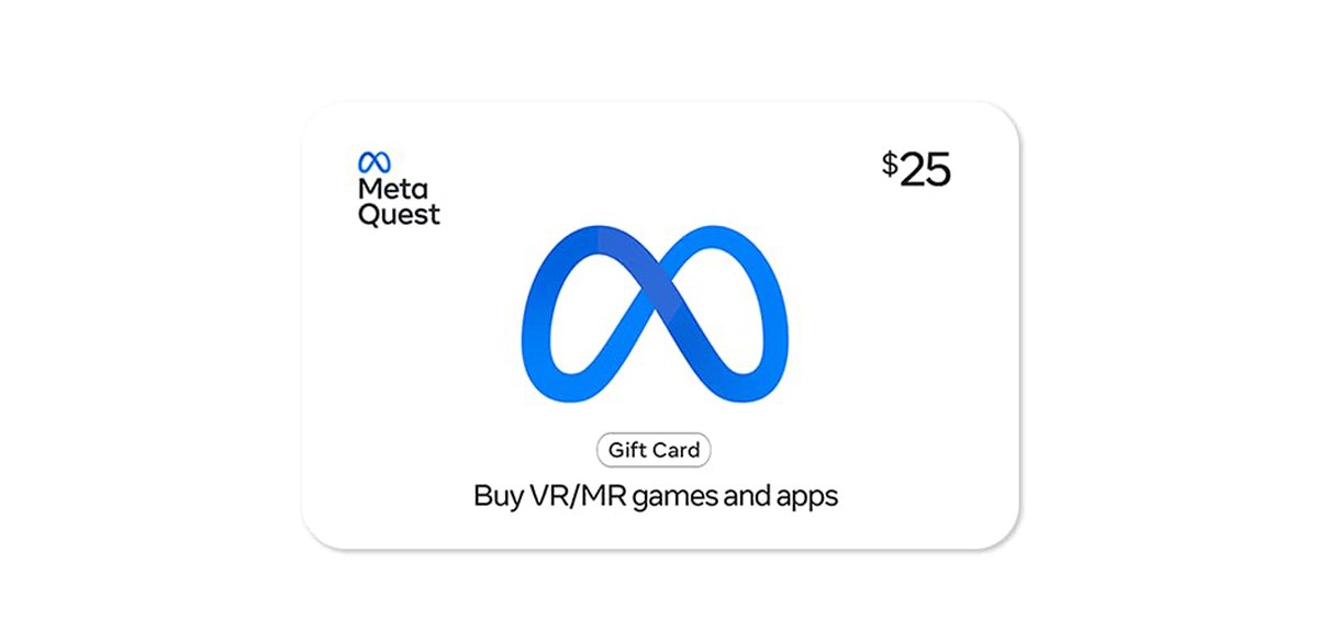 Meta Quest $25 eGift Card