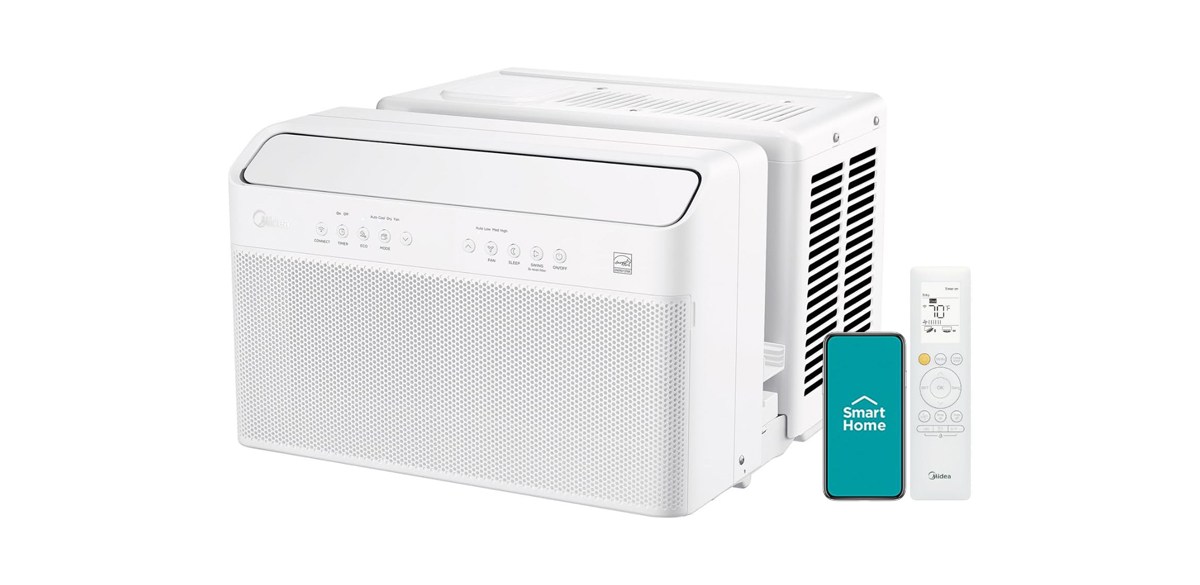 Midea 8,000 BTU U-Shaped Smart Inverter Air Conditioner