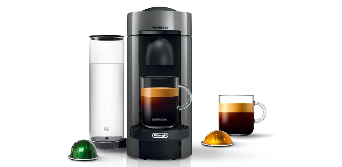 Nespresso VertuoPlus Coffee and Espresso Machine