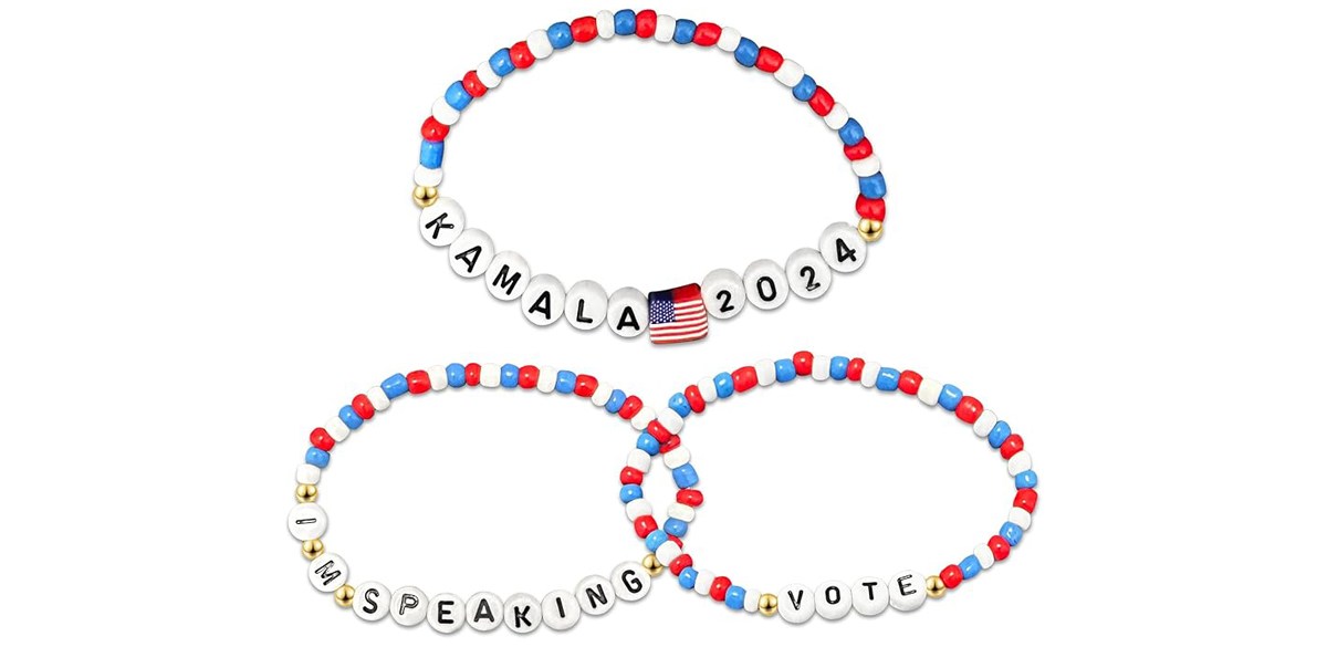 NSHSNKWB 3ps Kamala Harris 2024 Bracelets