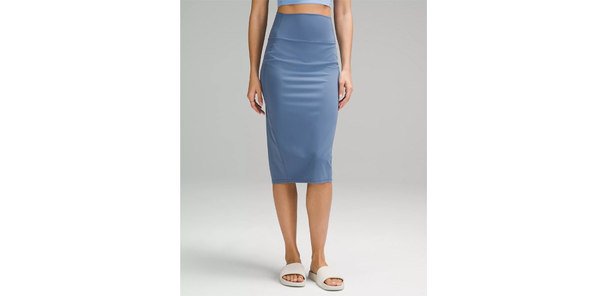 Nulu Slim-Fit High-Rise Skirt